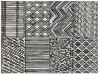 Bamboo Black and White