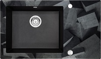 Кухненска мивка Deante Capella Graphics 1 Metallic Graphite