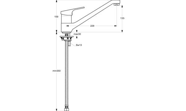 Кухненска батерия Slimline 2 (1)