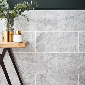 Плочки за кухня Carrara Marble