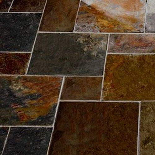 Random Multicolour Slate Tiles