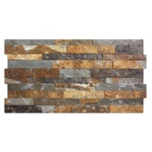 Dark Rustic Split Face Effect Tiles