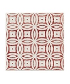 Batik Pattern Red